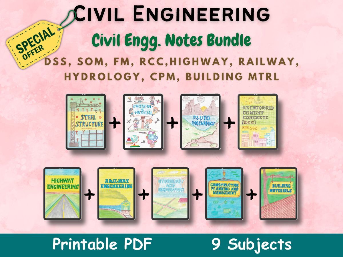 Civil engineering aesthetic Short Notes PDF Special offer