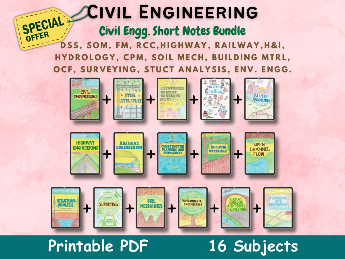 Civil engineering aesthetic Short Notes PDF Special offer